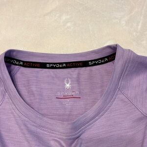 Spyder Women's Lavender Short Sleeve Tee
